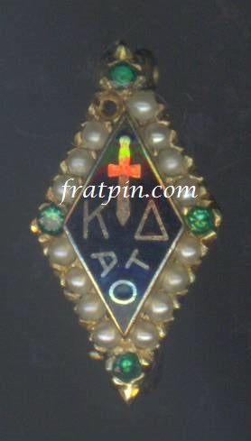 Kappa Delta - Emerald and Pearls - BC