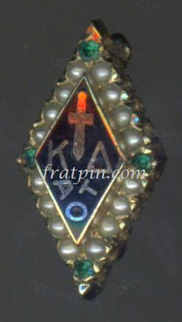 Kappa Delta - Pearl and Emeralds