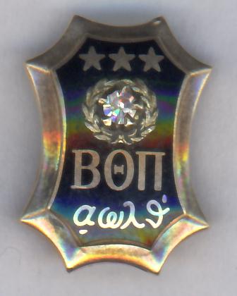 Beta Theta Pi - Founding Member Badge, Matching Sweetheart