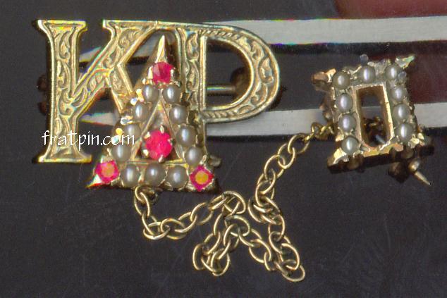Kappa Delta Rho - 14k Gold