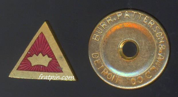 Delta Sigma Pi Badge Reel HolderDelta Sigma Pi # 7