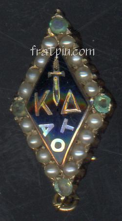 Kappa Delta - Emeralds & Pearls