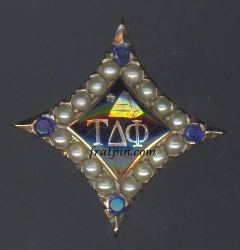 Tau Delta Phi - Sapphires & Pearls